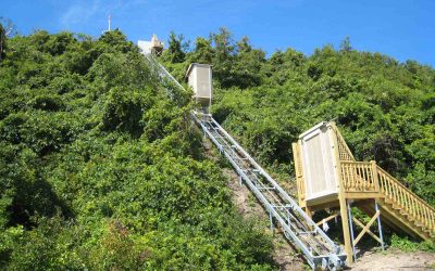 Showcase System: White Cliffs Country Club Inclined Elevator