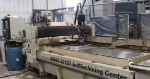 Marine Innovations waterjet cutting system